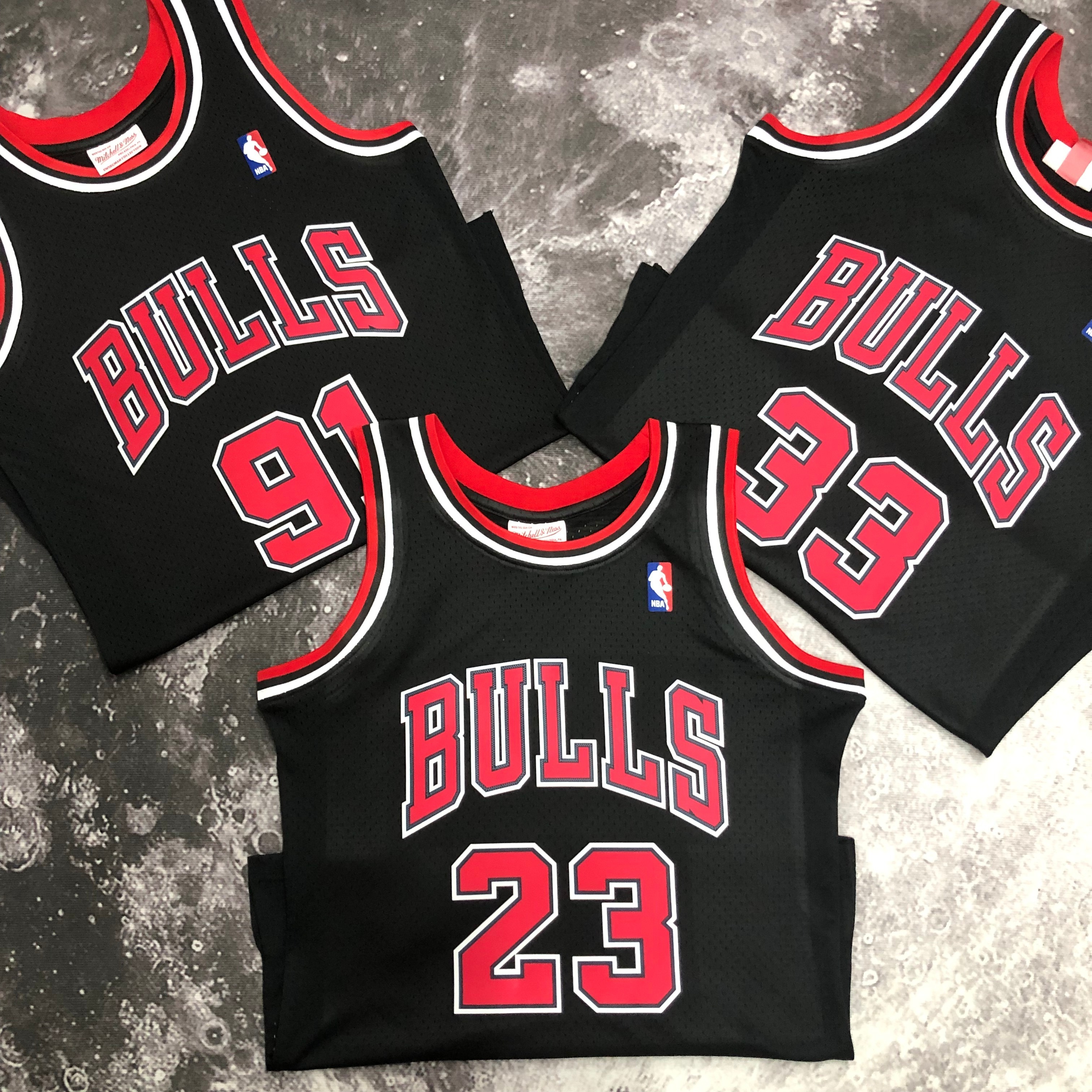1998 retro Chicago Bulls Hot pressing S-XXL