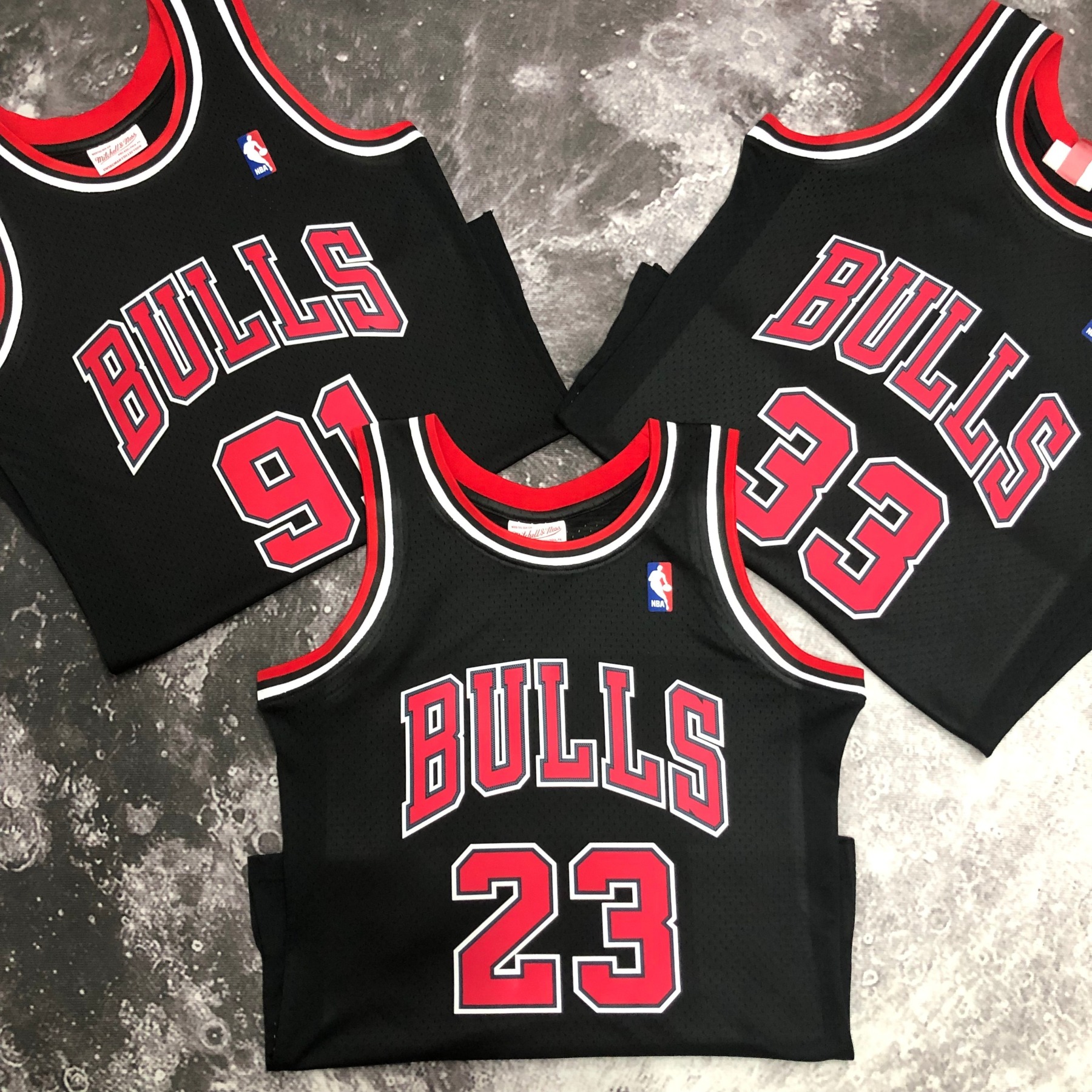 1998 retro Chicago Bulls Hot pressing S-XXL