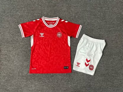 24/25 Denmark home kids version size 16-28