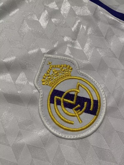 Retro 86-88 Real Madrid Home size S-XXL