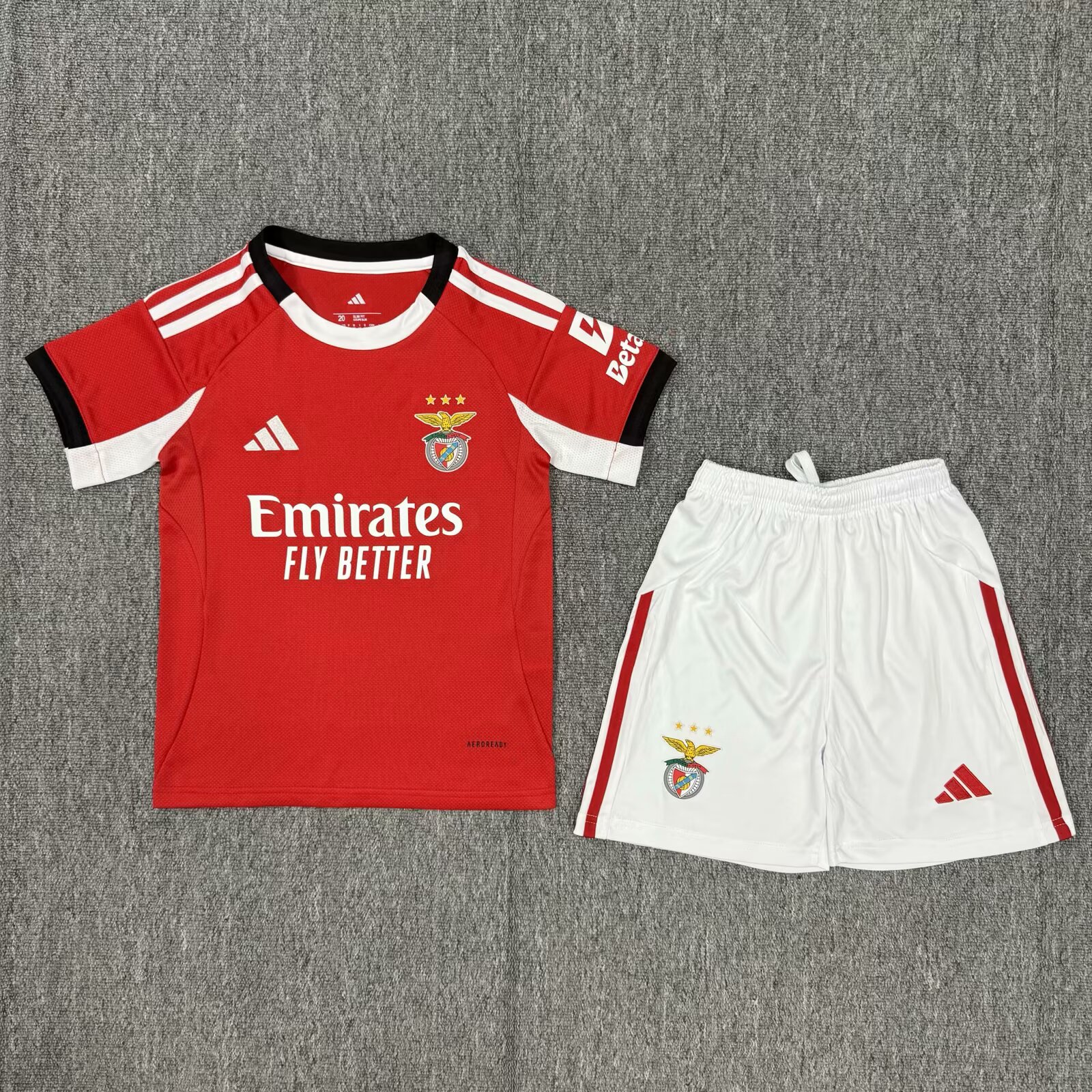 25/26 Benfica home kids version size 16-28