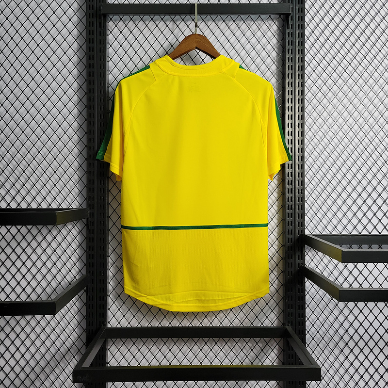 Retro 2002 Brazil home S-XXL