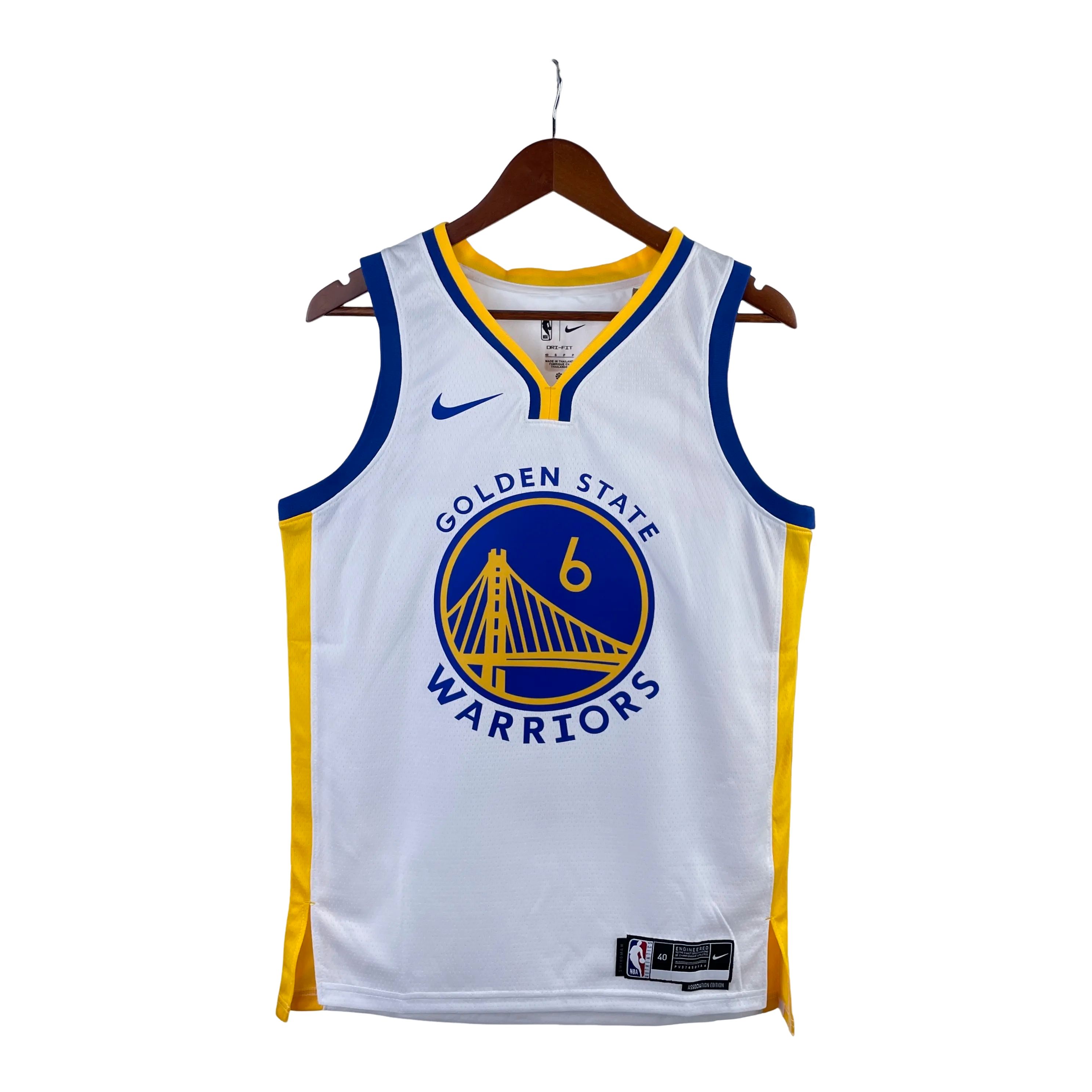 23 Season Warriors V-neck White No.6 Young