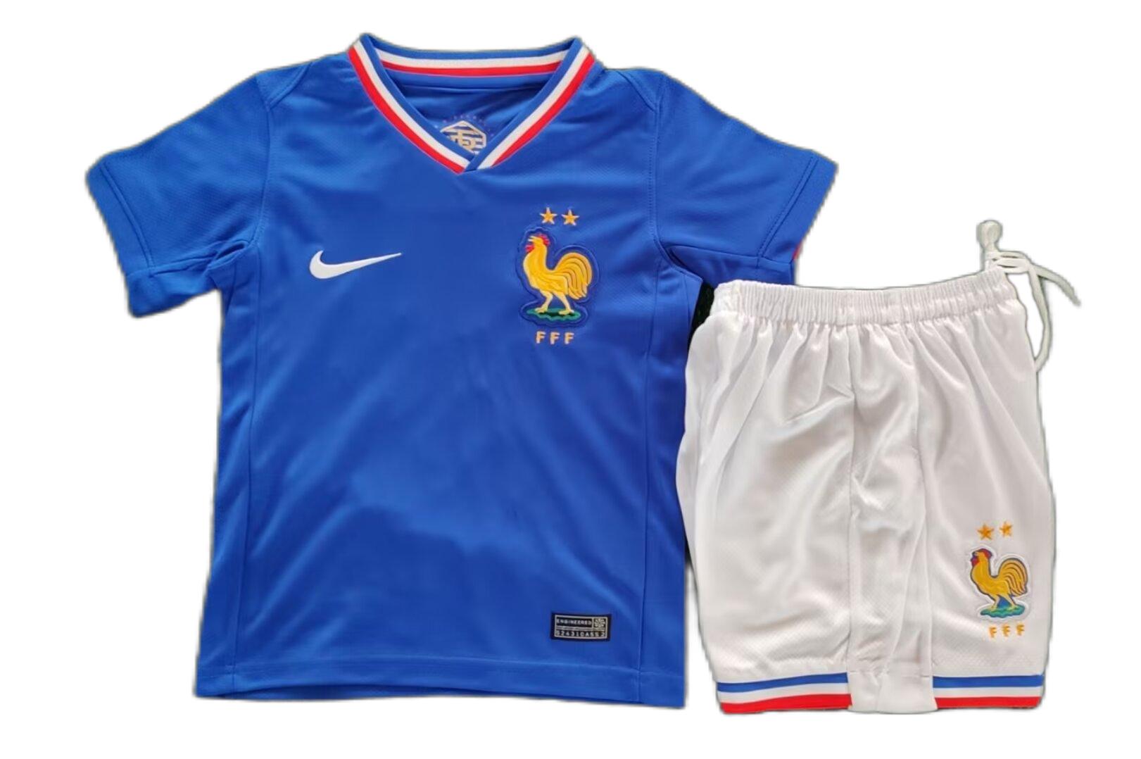 24/25 France home kids version Size 16-28