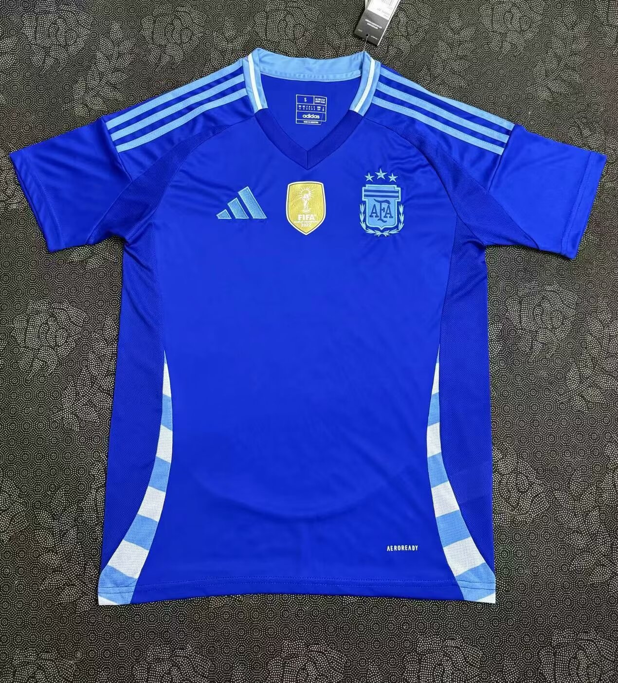 24/25 Argentina away fan version with patch size S-XXL
