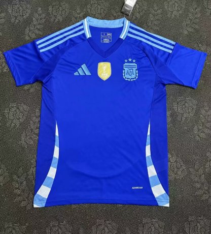 24/25 Argentina away fan version with patch size S-XXL