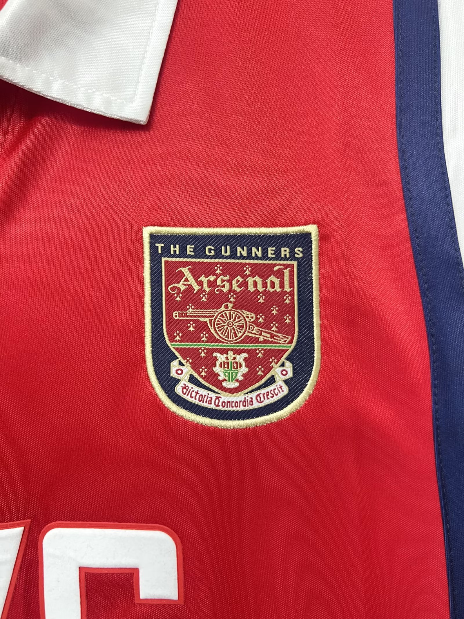 98-99 Arsenal Home RetroVersion Long Sleeve S-XXL