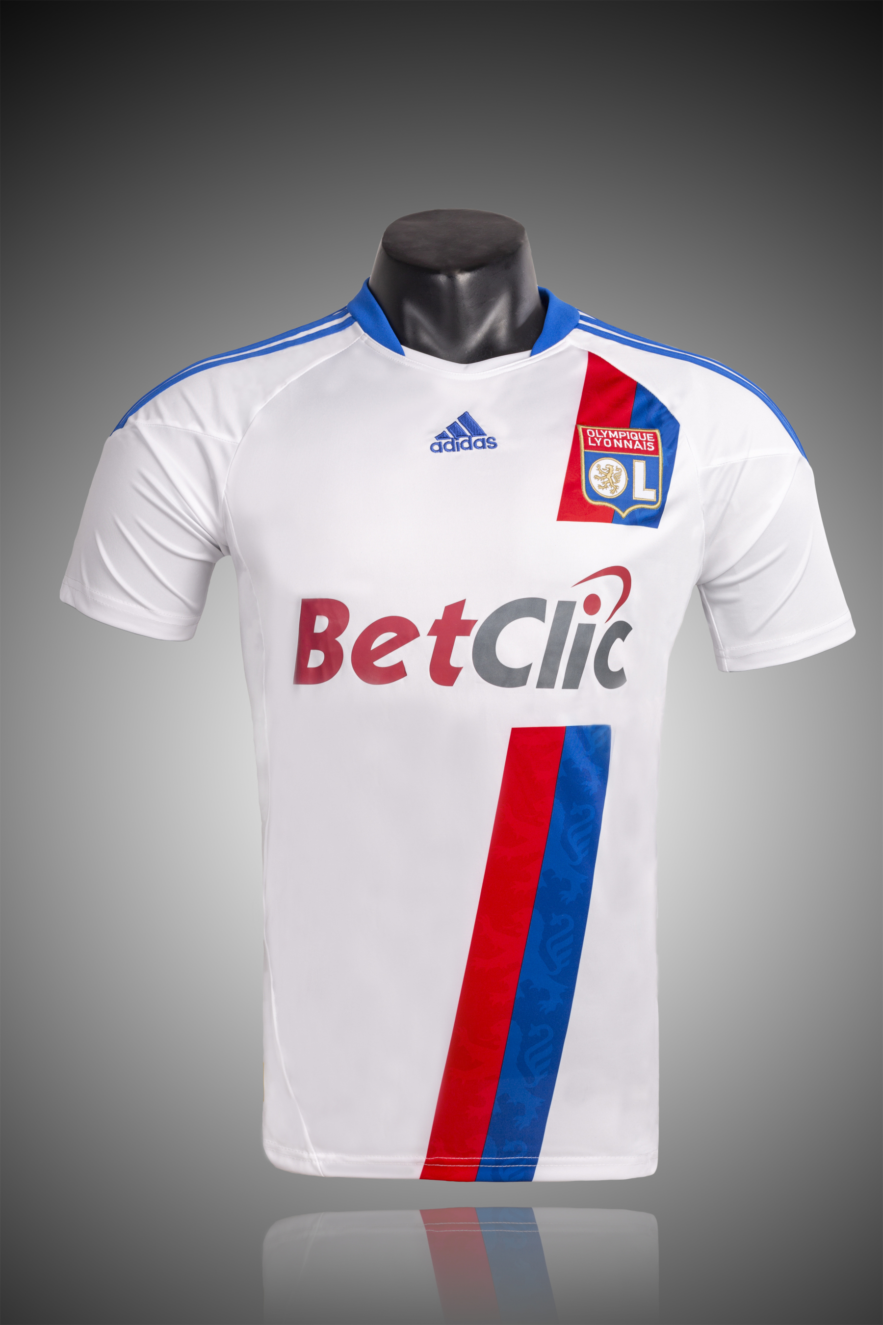 10/11 Olympique Lyonnais home retro version Jersey S-XXL