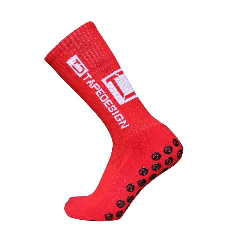 Anti-slip football socks