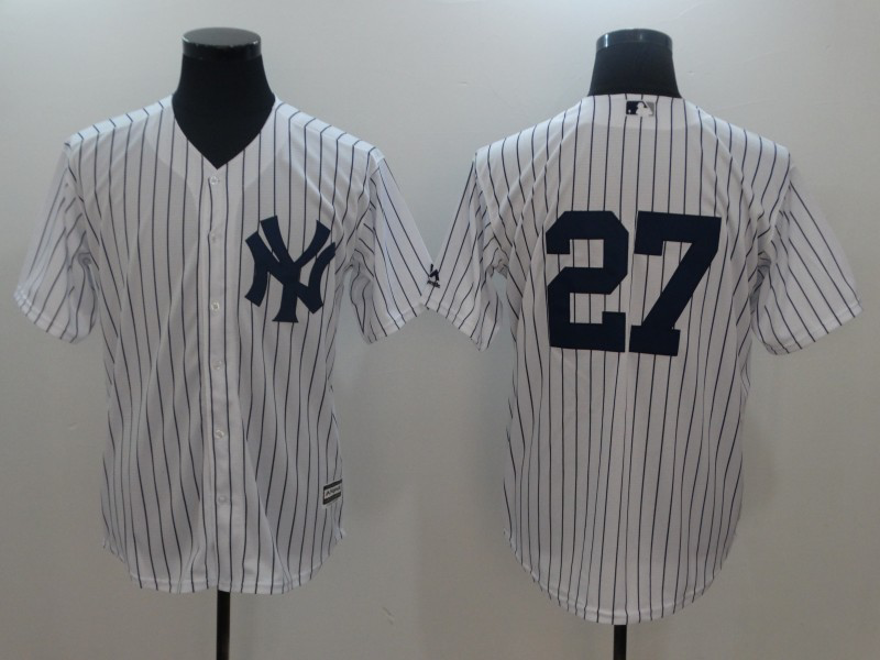 2025 MLB New York Yankees white S-3XL