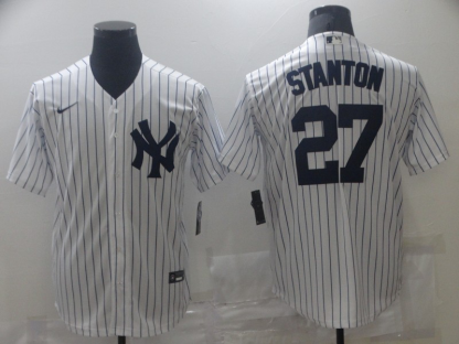 2025 MLB New York Yankees white S-3XL