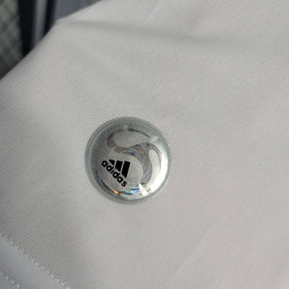 Retro 0910 Real Madrid Home Long Sleeve Size S-XXL