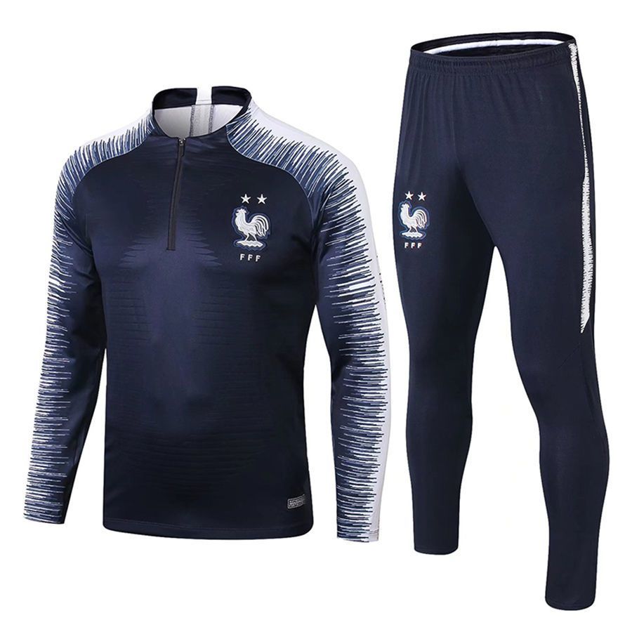 French Royal Blue Training Jersey Long Sleeves