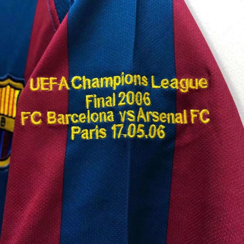 Retro 05/06 UCL Barcelona Home S~XXL