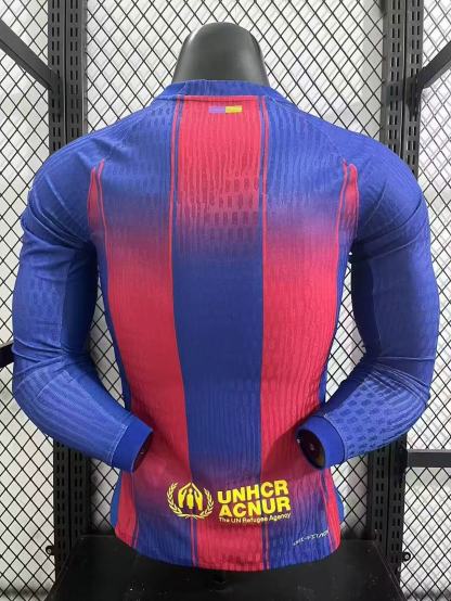 25/26 Barcelona home long sleeve player version S-XXL