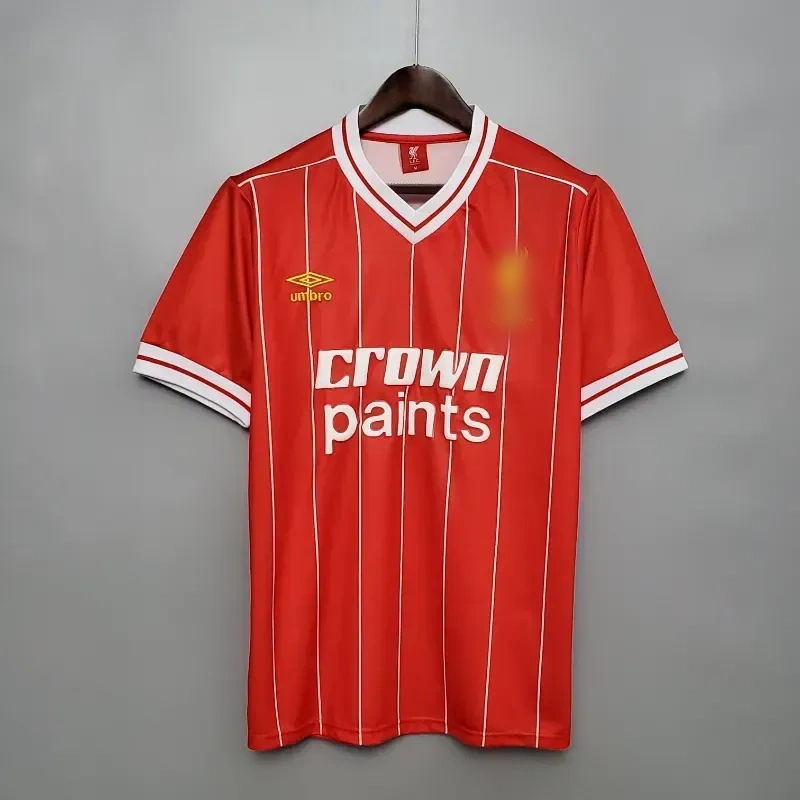 Retro 1984 Livep Soccer Jersey Home