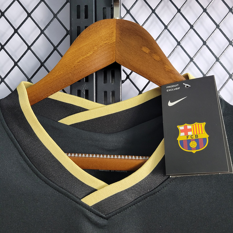 20/21 Barcelona Black with La liga Sponsor  Away S-XXL
