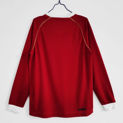 06/07 Manchester United home long sleeve retro version S-2XL