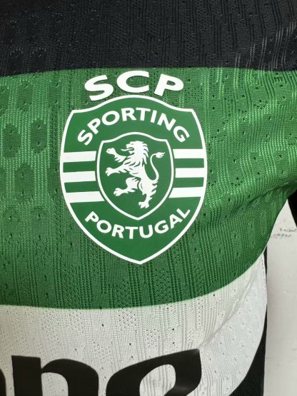 24-25 Sporting Lisbon Black Player Version S-XXL