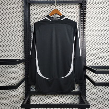 Retro 06-07 Real Madrid Away Long Sleeve Size S-XXL