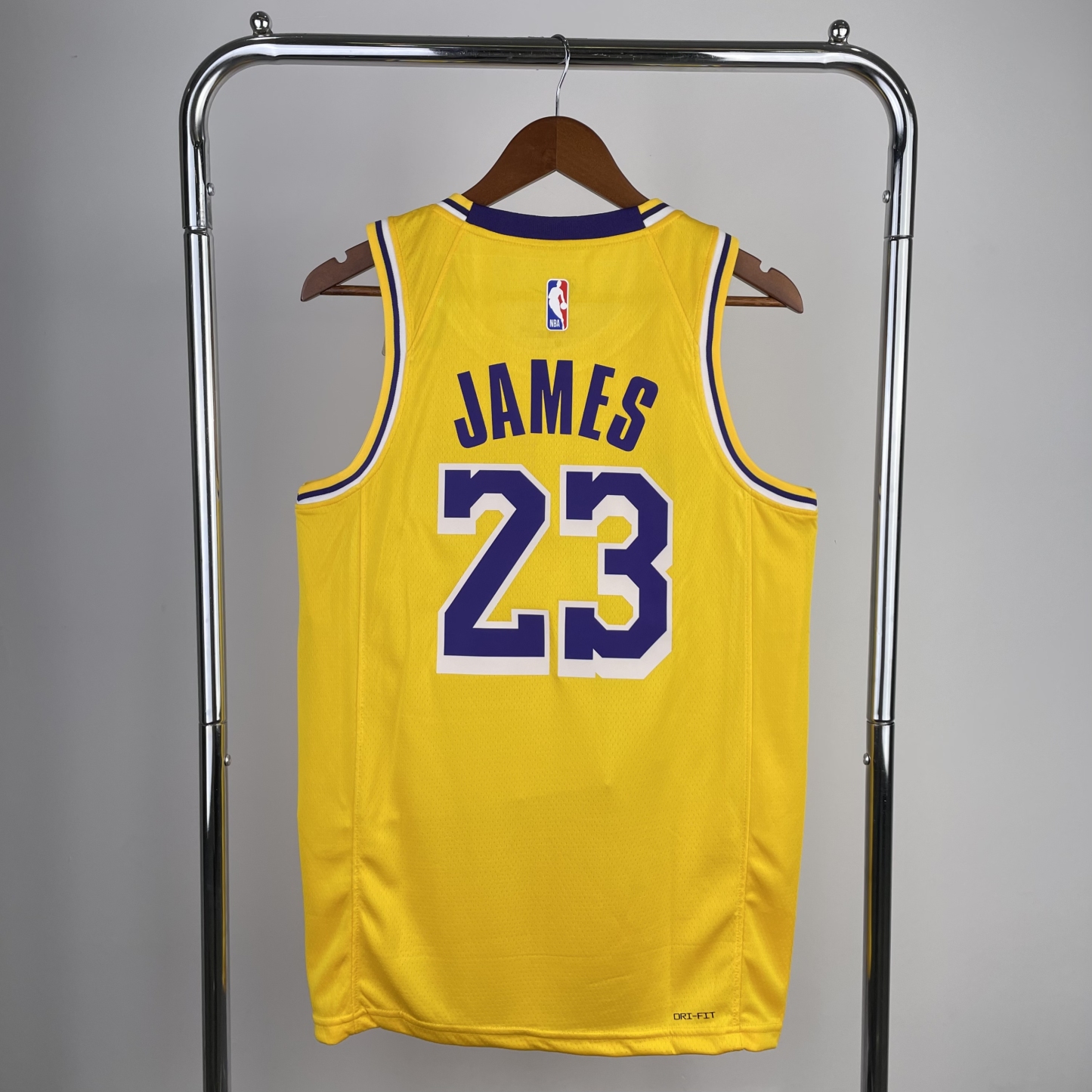 2023 NBA Los Angeles Lakers yellow version S-XXL