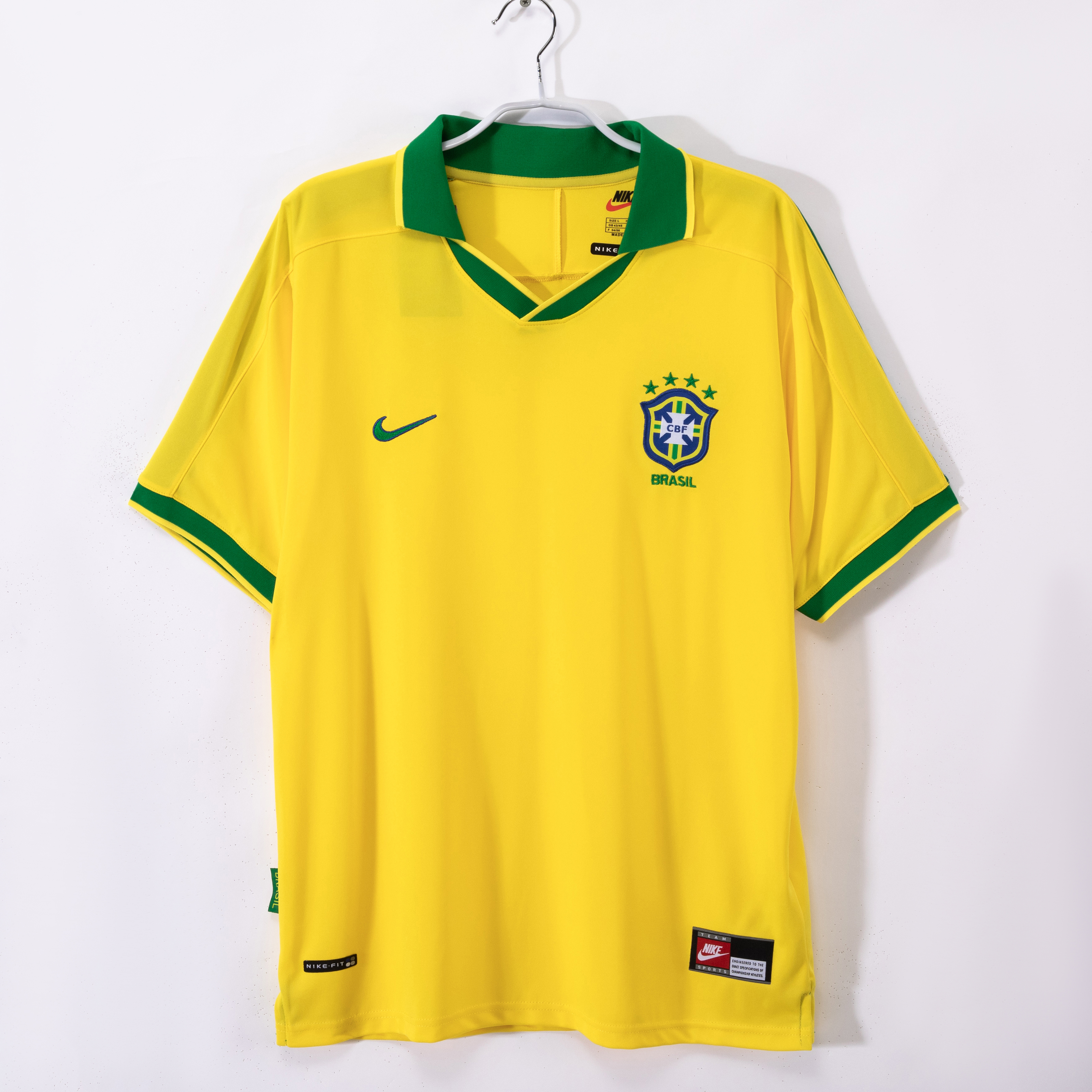 Retro 1997 Brazil home S-XXL