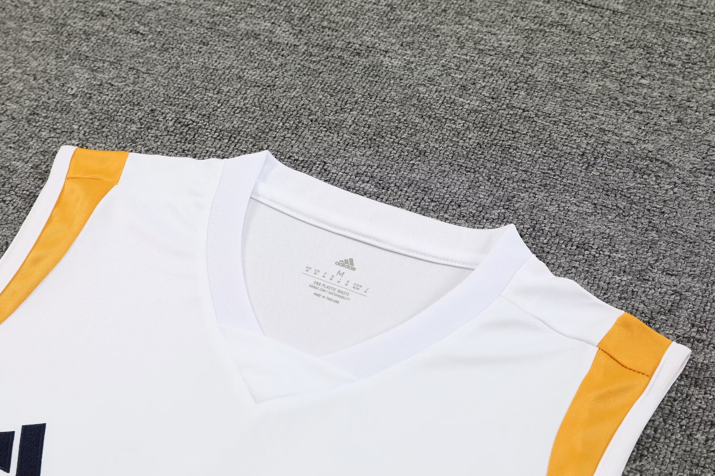 23-24 Real Madrid White Training Vest Size S-XXL