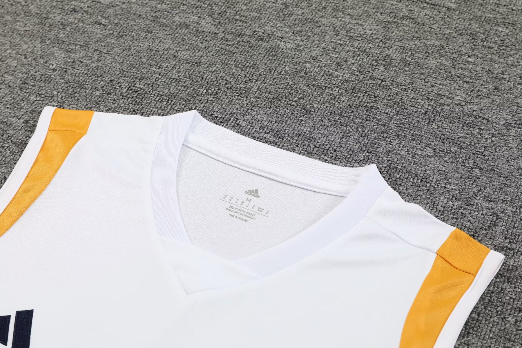 23-24 Real Madrid White Training Vest Size S-XXL