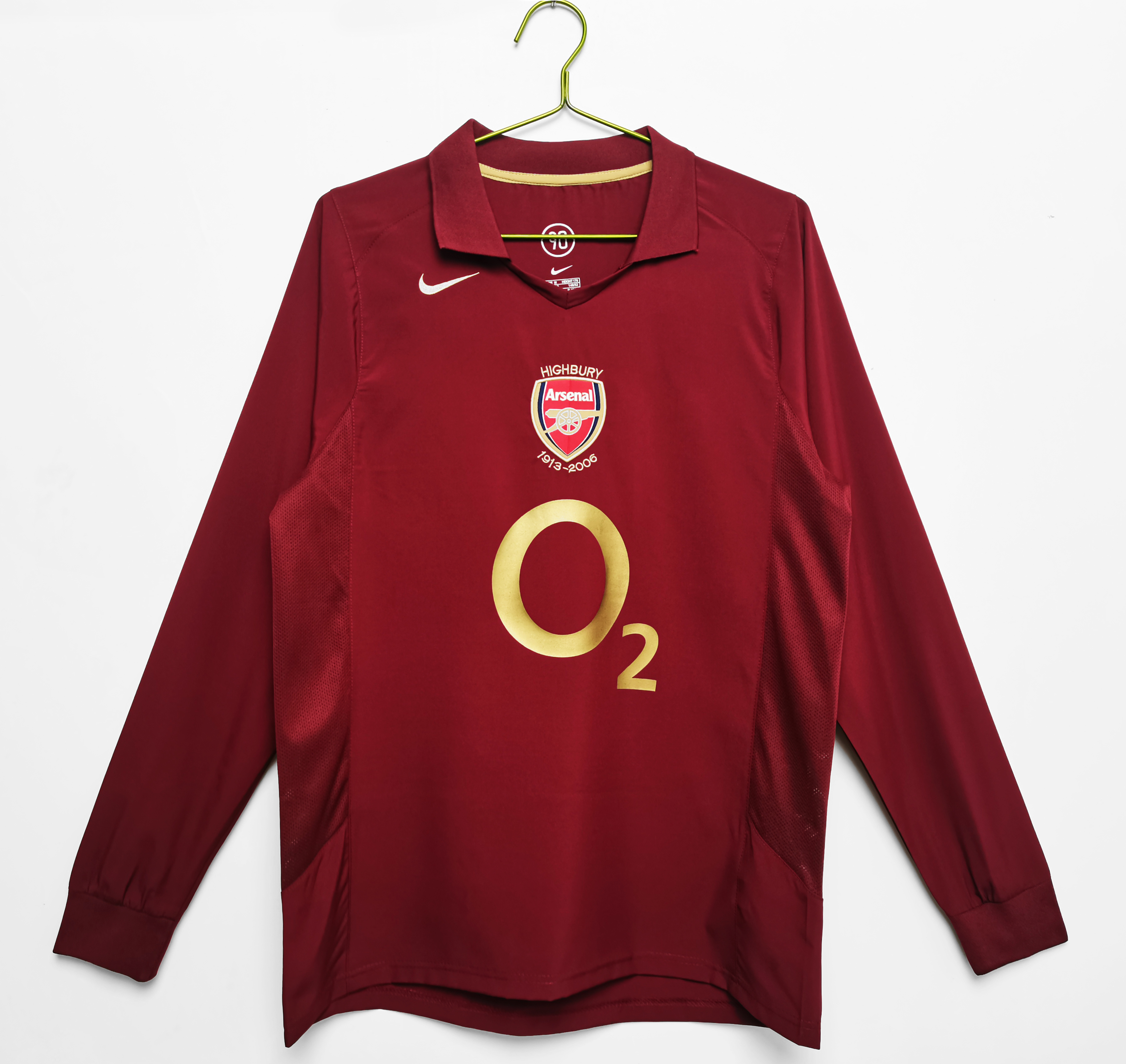 Retro 05-06 Arsenal home long sleeve S-XXL