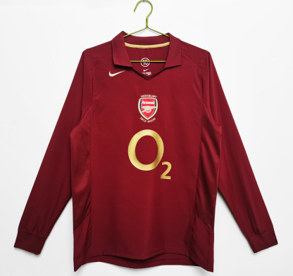 Retro 05-06 Arsenal home long sleeve S-XXL