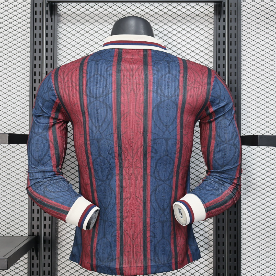 Barcelona 125th Anniversary long sleeve player version S-XXL