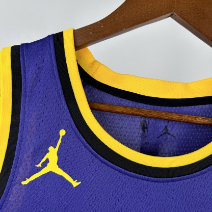 2023 NBA Los Angeles Lakers Purple version S-XXL