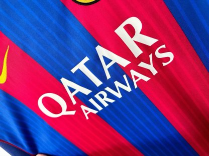 Retro 16-17 Barcelona long sleeve Home Size S-XXL