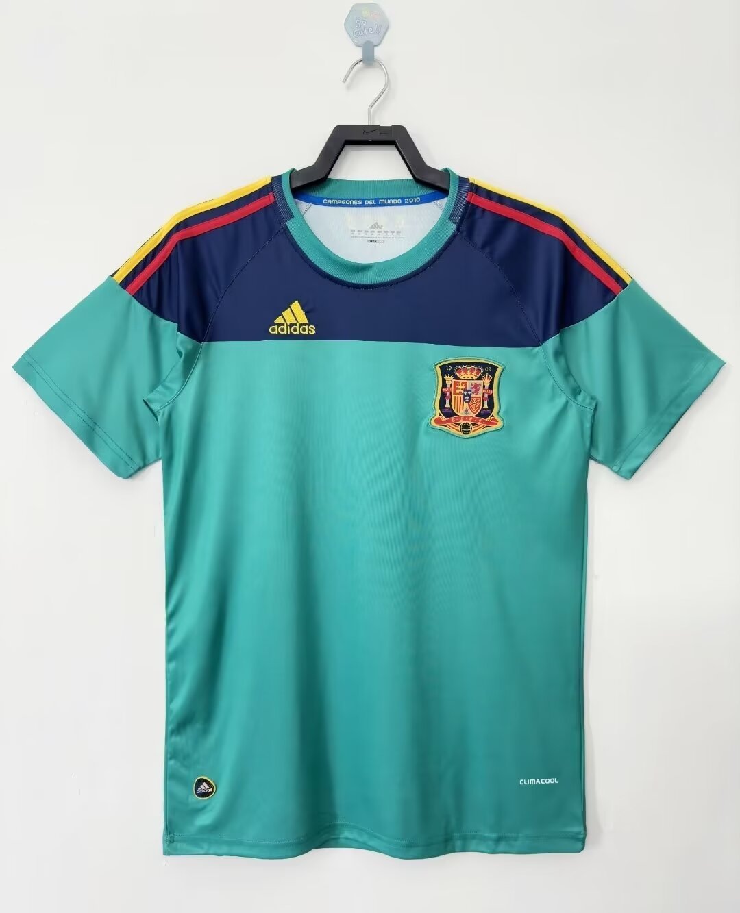 2010 Spain green goalkeeper retro version S-XXL