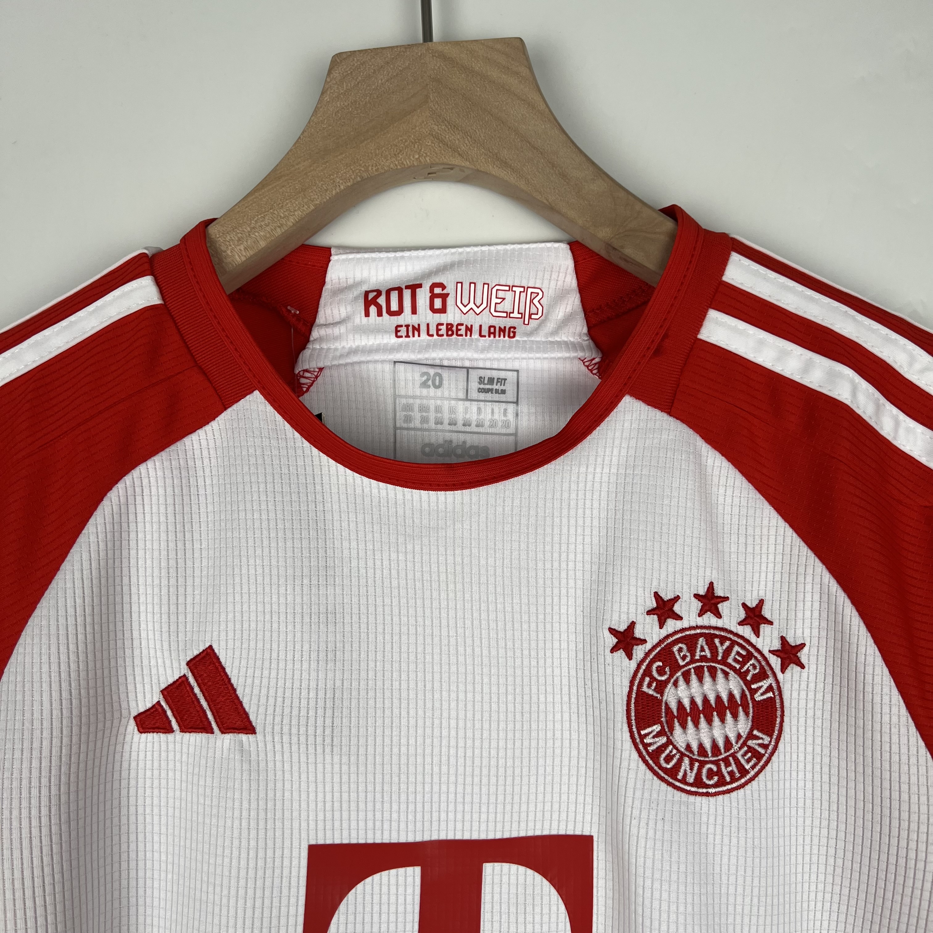 23/24 Kids Bayern Munich home size: 16-28