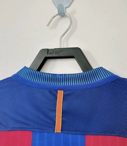 Retro 16-17 Barcelona long sleeve Home Size S-XXL