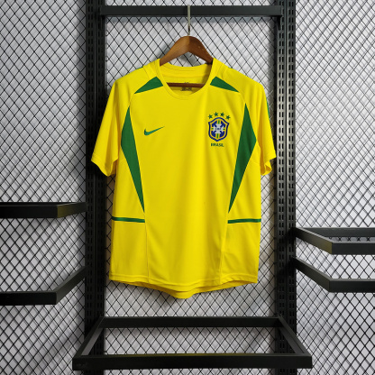 Retro 2002 Brazil home S-XXL