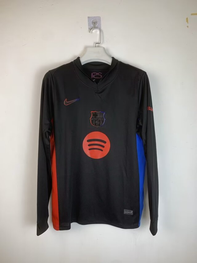 24/25 Barcelona away long sleeve fan version S-3XL
