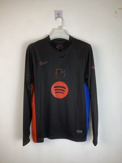 24/25 Barcelona away long sleeve fan version S-3XL