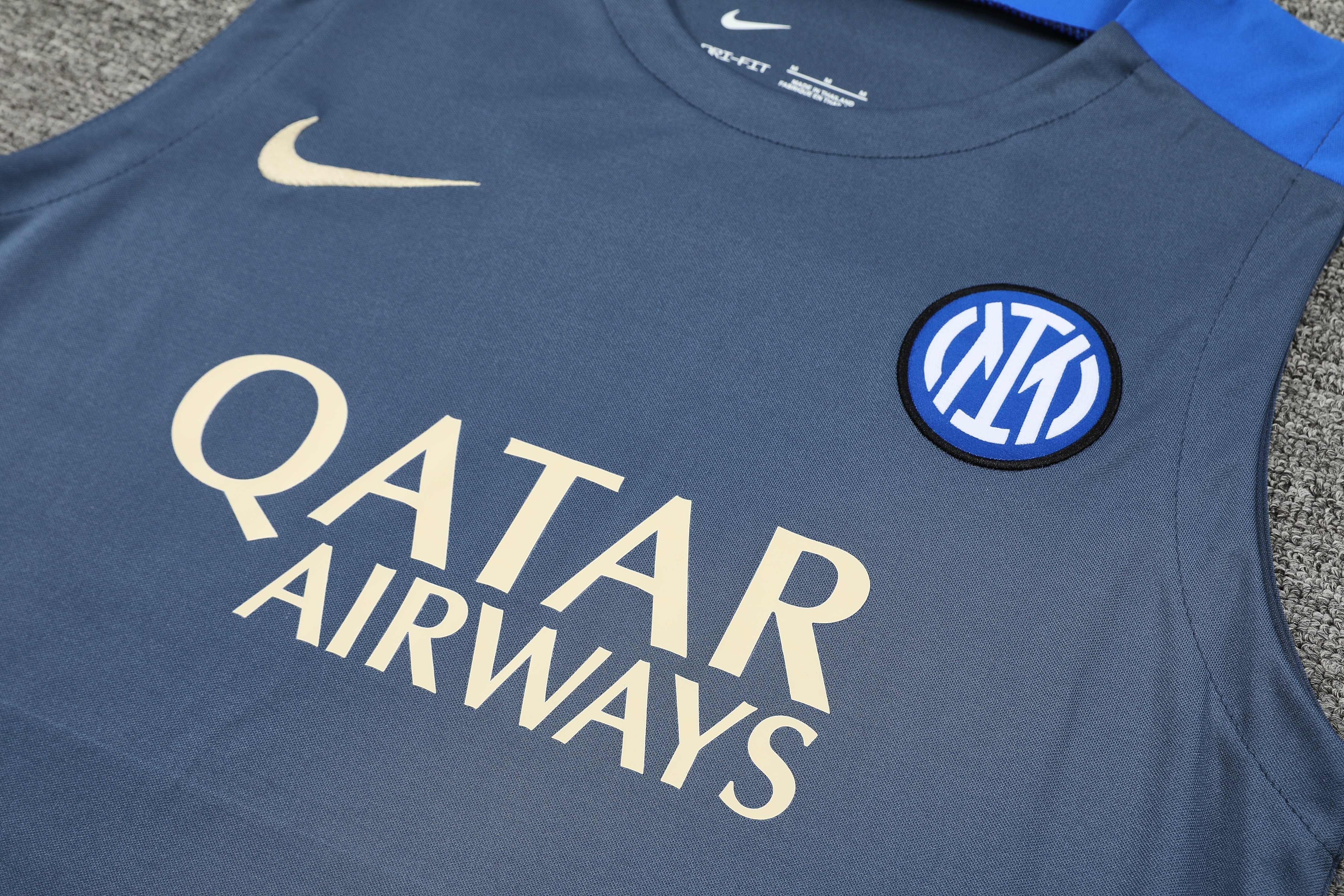 24/25 Inter Milan training grey vest set fan version S-XXL