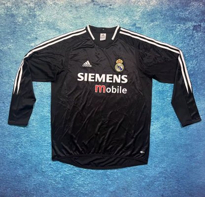 Retro Real Madrid 04/05 Away Long Sleeve S-XXL