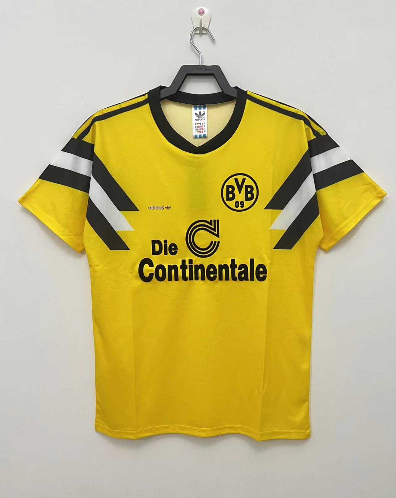 1989 Dortmund home retro version S-XXL