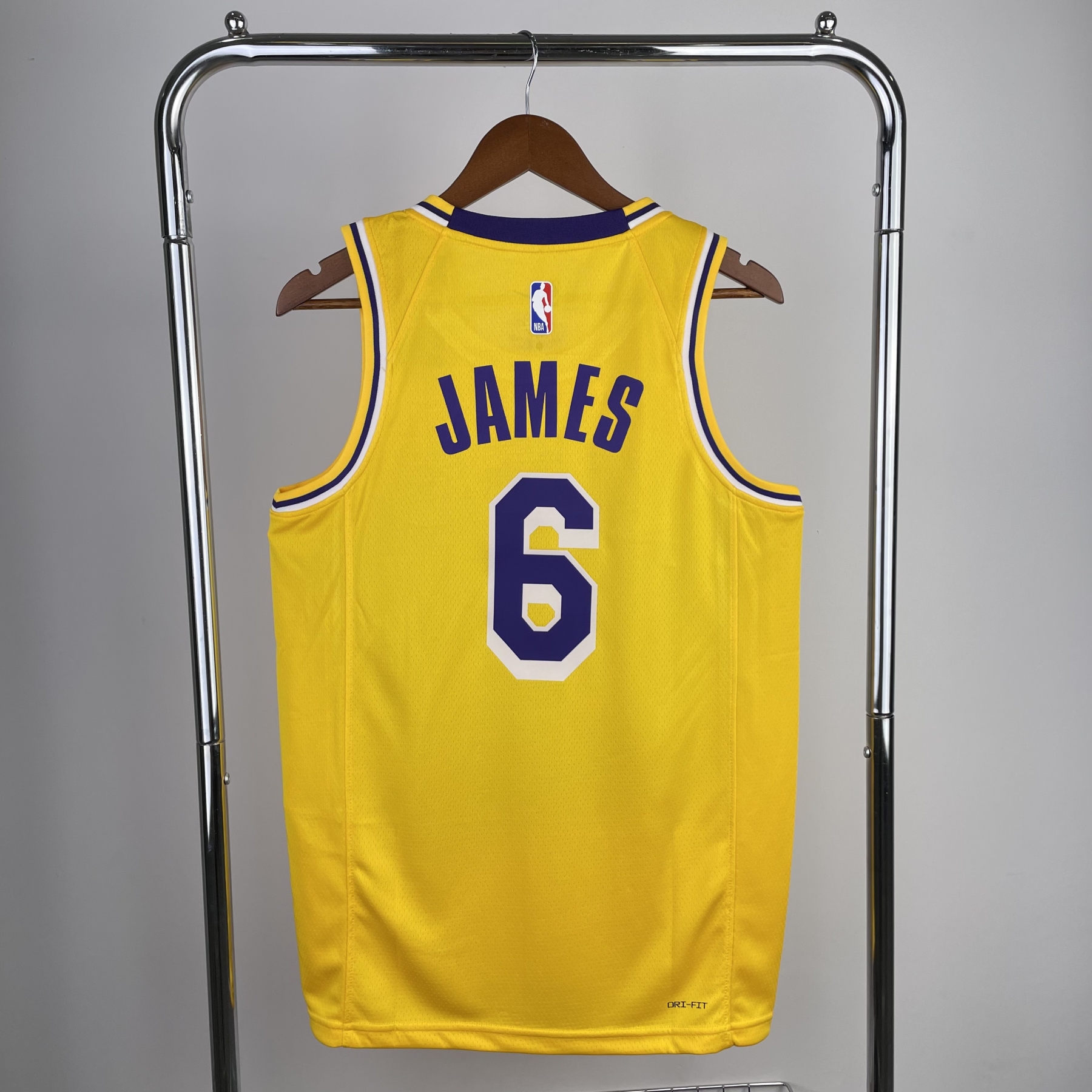 2023 NBA Los Angeles Lakers yellow version S-XXL