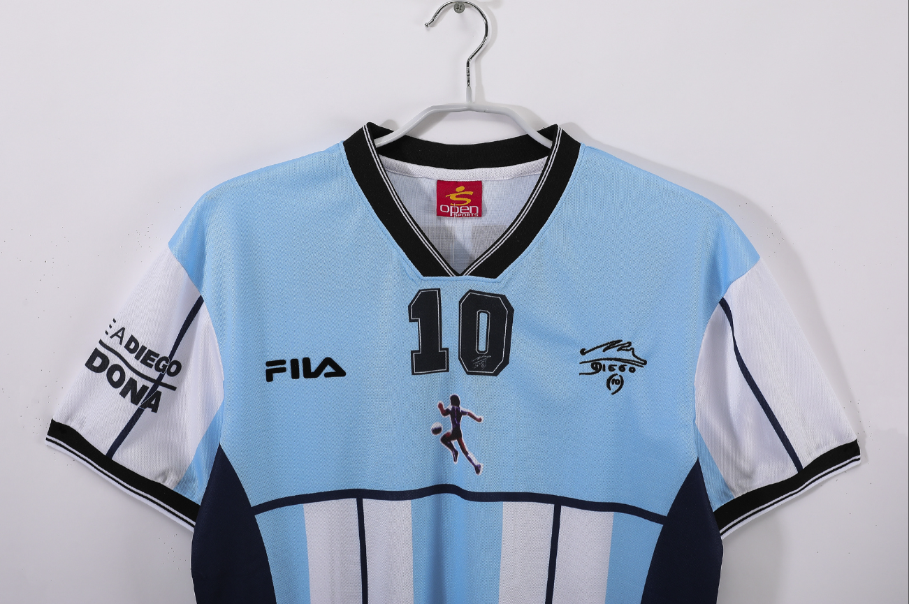 2001 Argentina home Retro version S-XXL