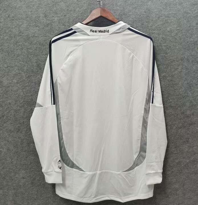 Retro 2006-07 Real Madrid Home long sleeve Size S-XXL