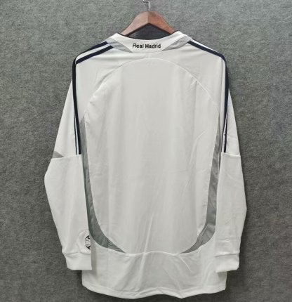Retro 2006-07 Real Madrid Home long sleeve Size S-XXL