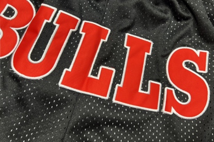Chicago Bulls embroidered  basketball shorts