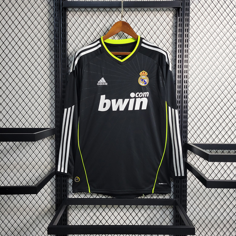 Retro 10-11 Real Madrid away long sleeve size S-XXL