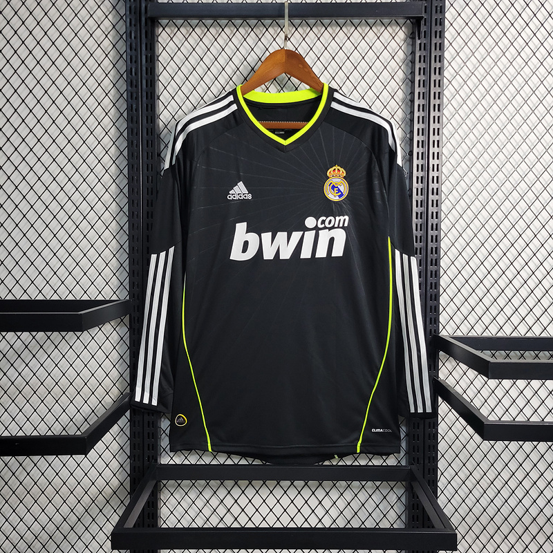 Retro 10-11 Real Madrid away long sleeve size S-XXL