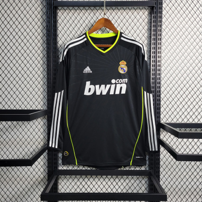 Retro 10-11 Real Madrid away long sleeve size S-XXL